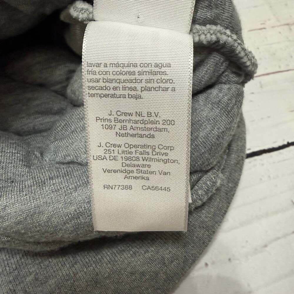 Madewell Quilted Crewneck Sweatshirt in Heather Gray - Picture 5 of 9